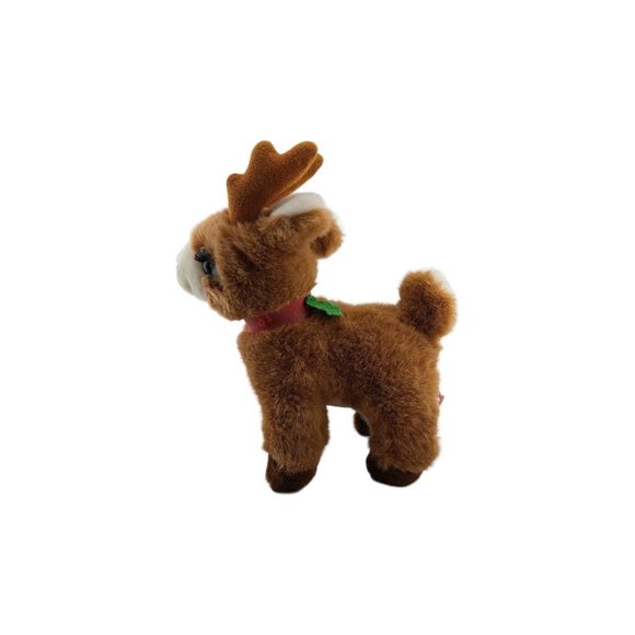 Sexy Lashes Russ Starlight Reindeer Stuffed Animal Plush Long Eyelashes Santa - Picture 4 of 11